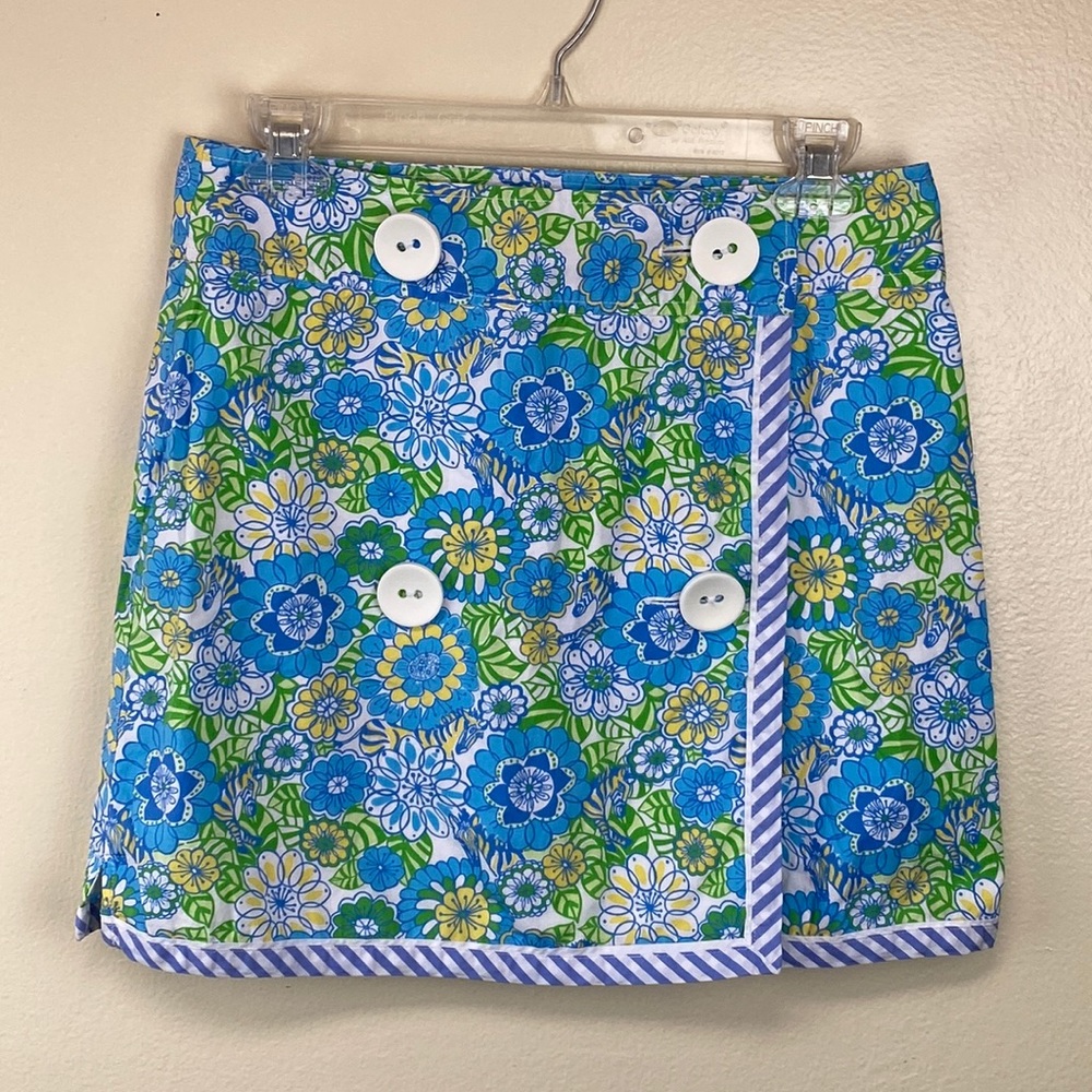 Lilly Pulitzer | wrap mini skirt | Size 4